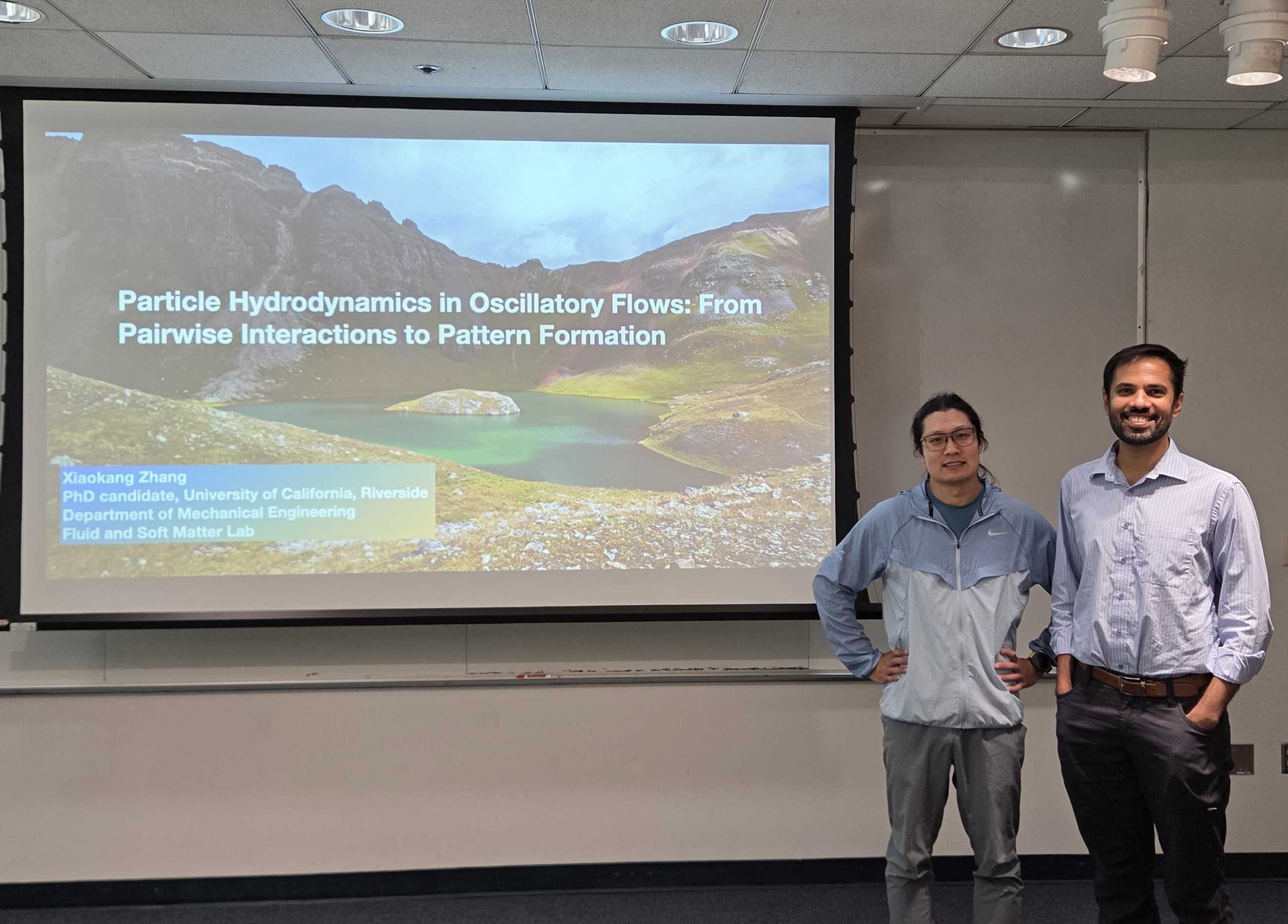 Congratulations to Dr. Xiaokang Zhang on defending his PhD thesis!
